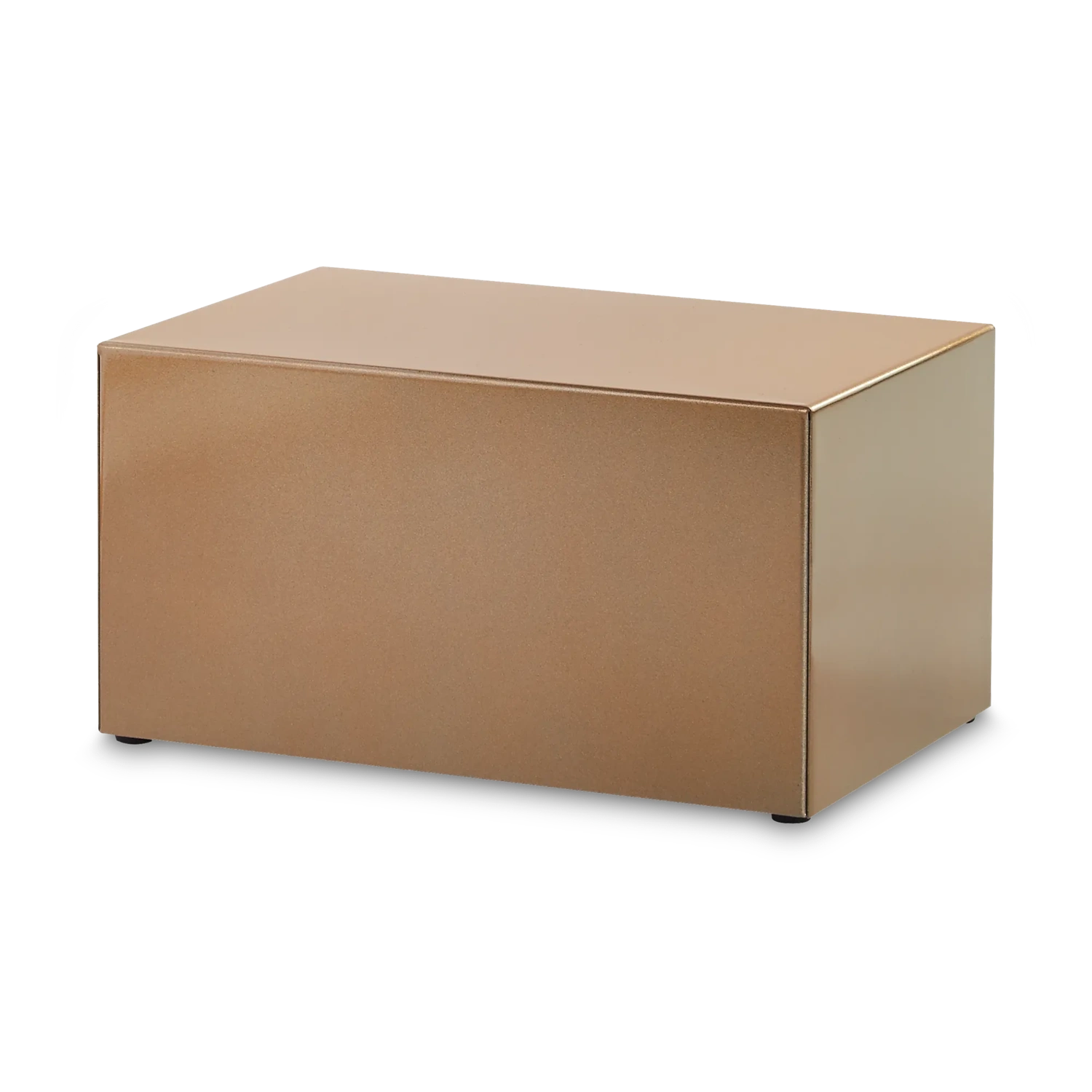 Sable Painted Steel Chest Urn