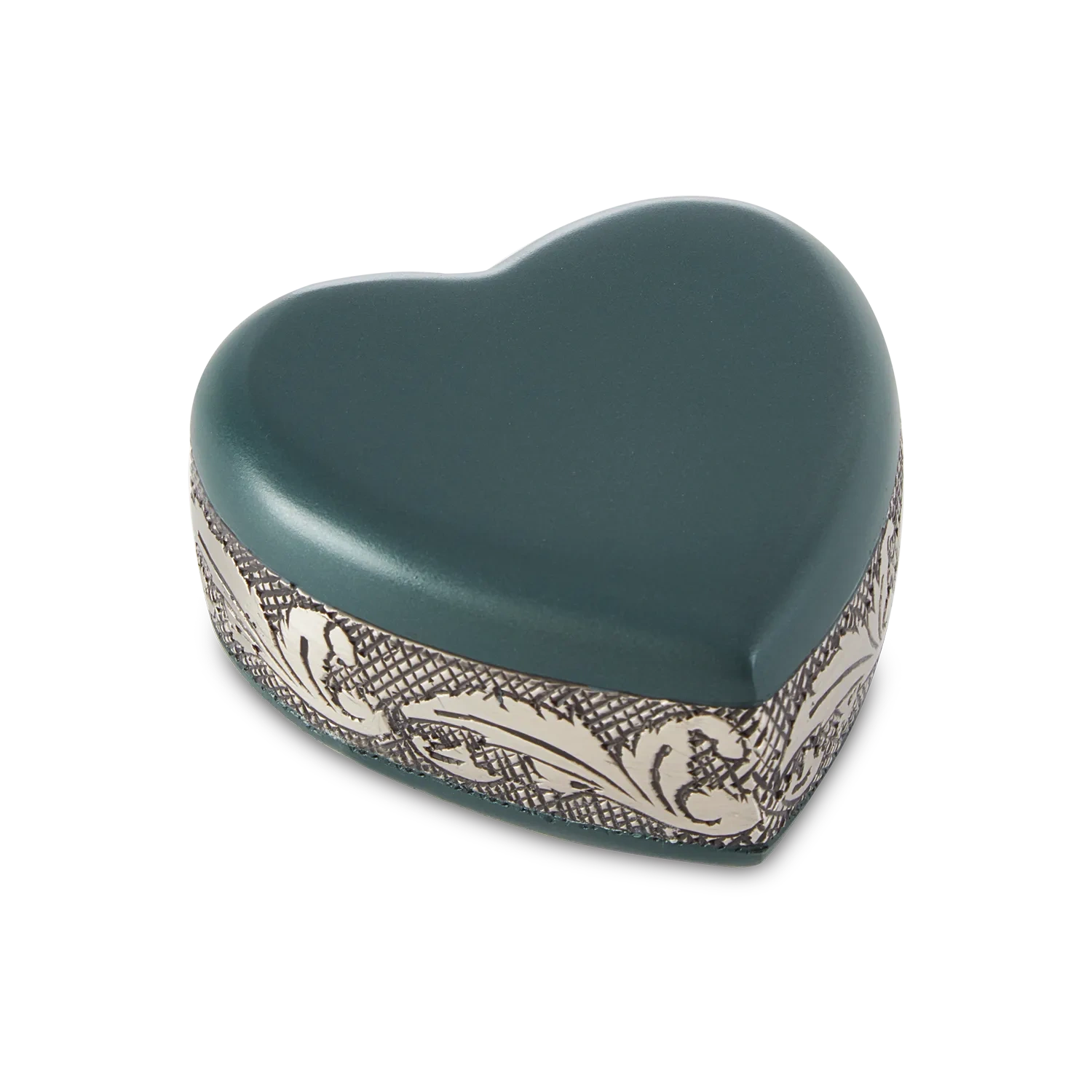 Blue Delphia Heart Keepsake