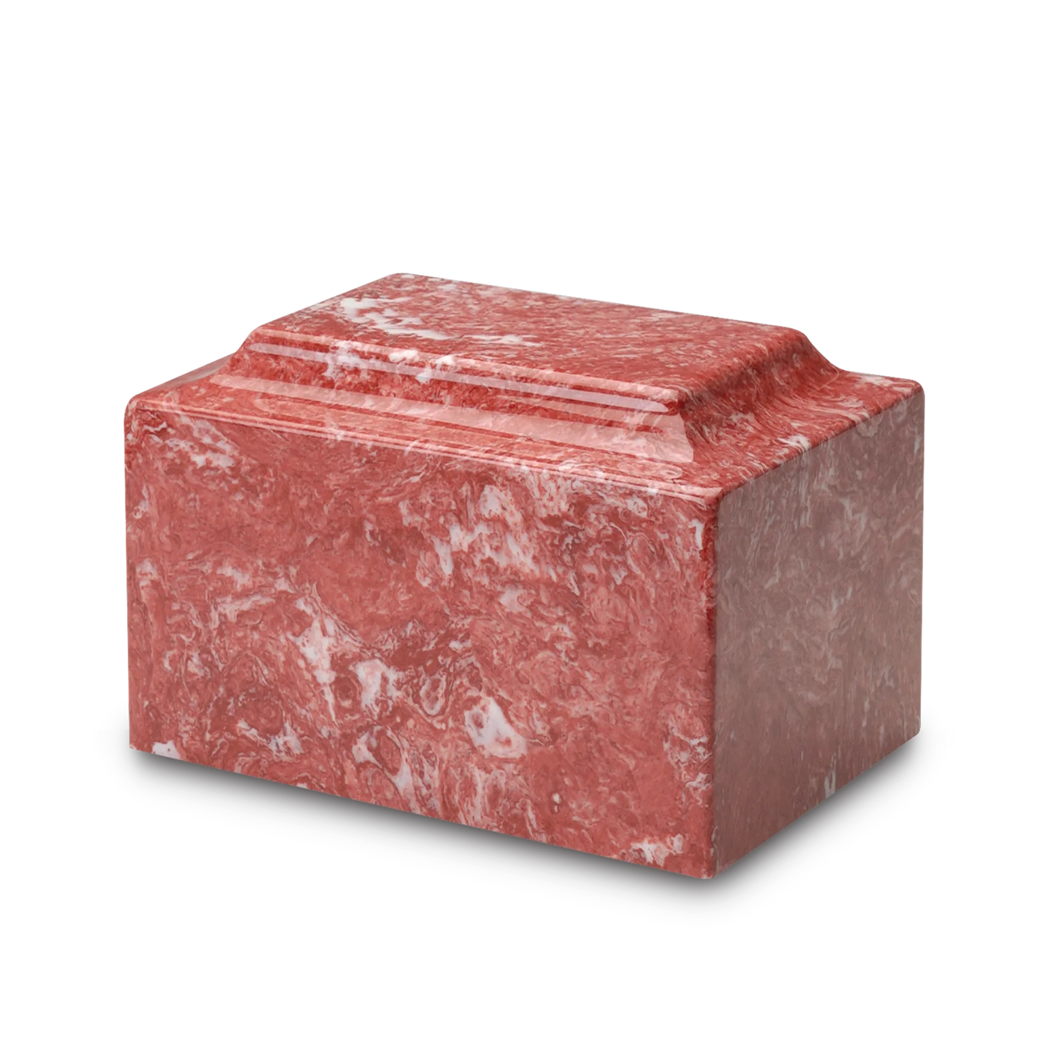 Rose Synthetic Marble Urn
