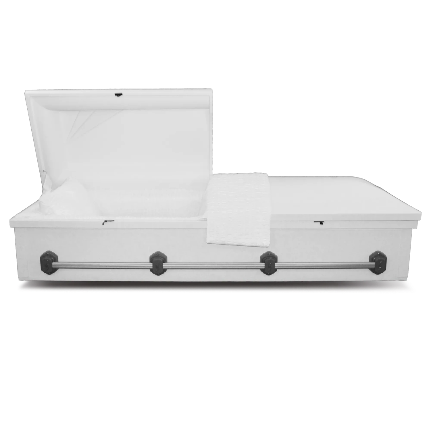 White Doeskin Oval (Cut Top)