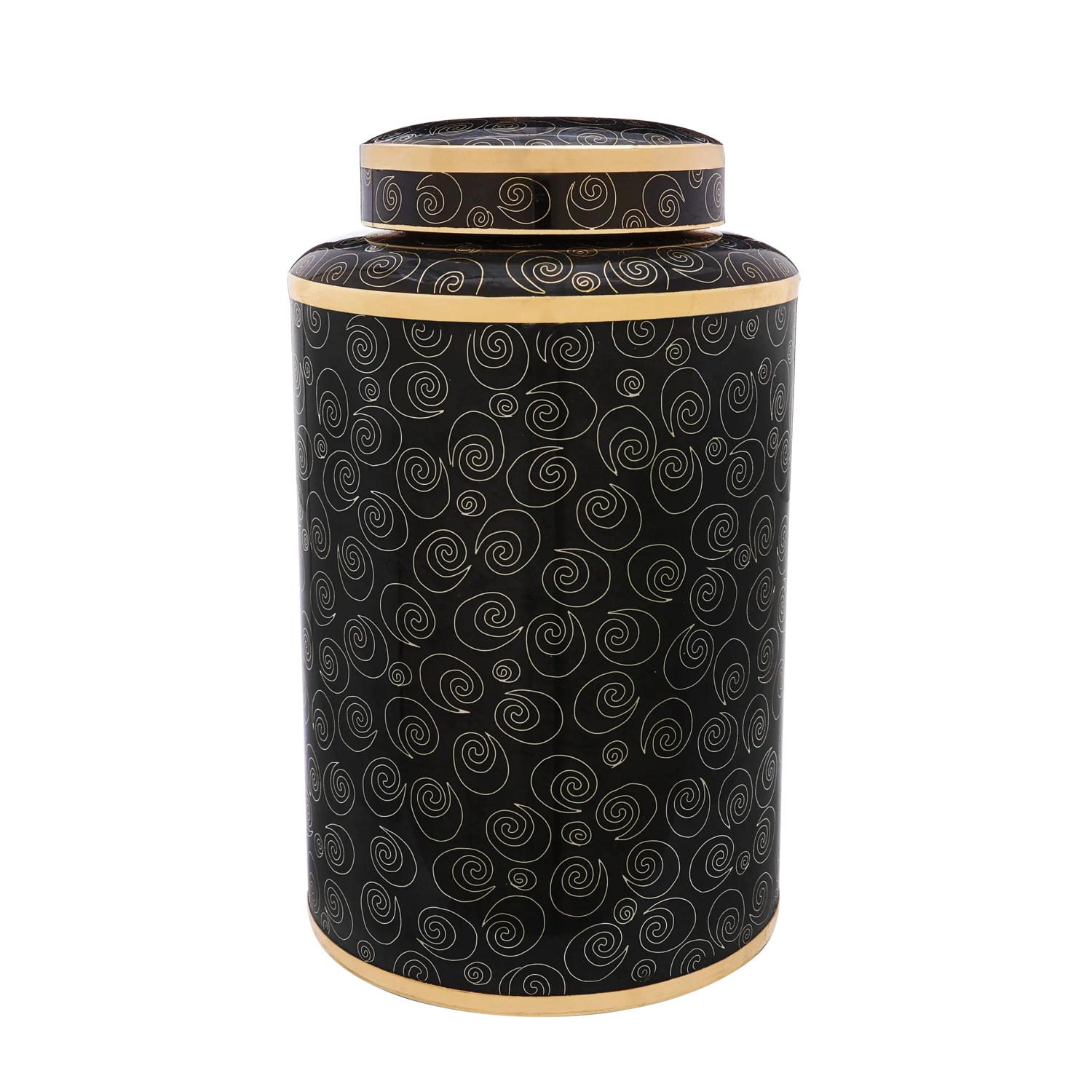 Midnight Swirl Cloisonne
