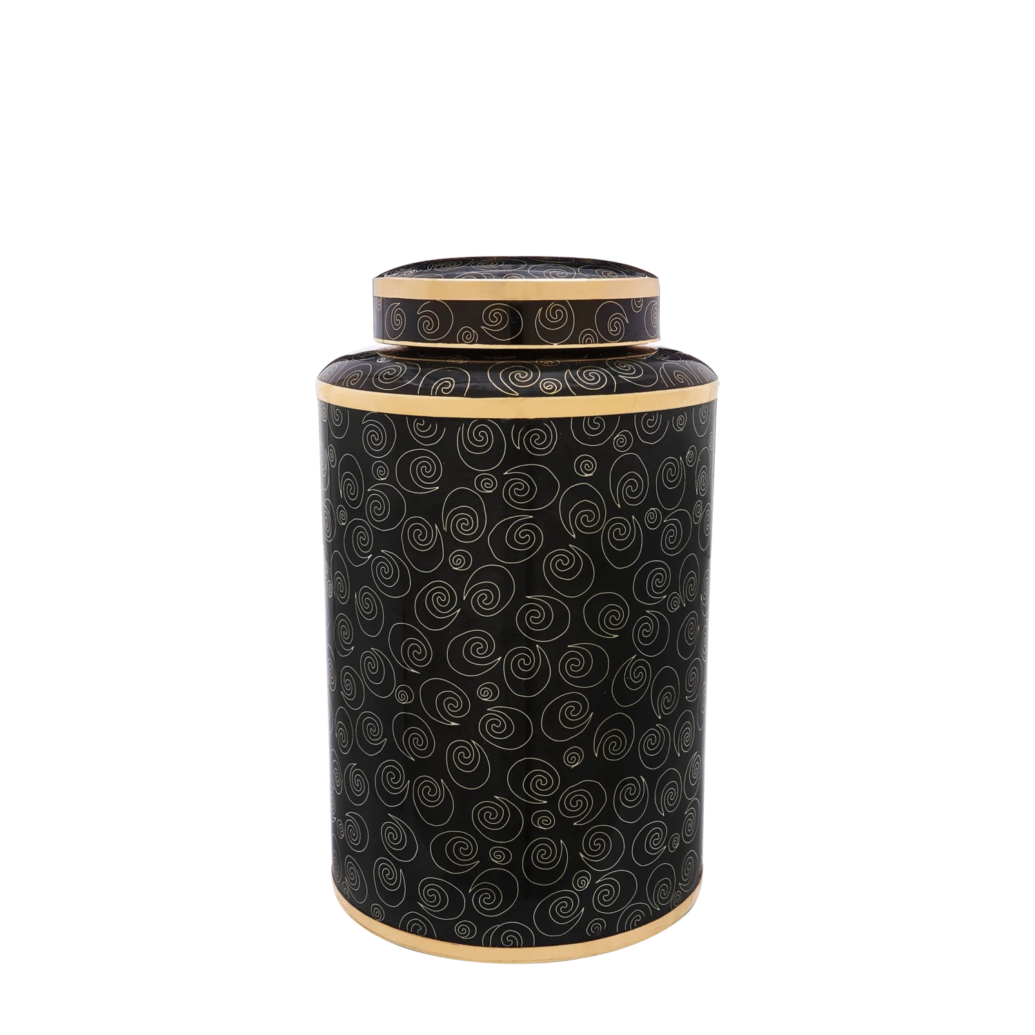 Midnight Swirl Cloisonne Keepsake