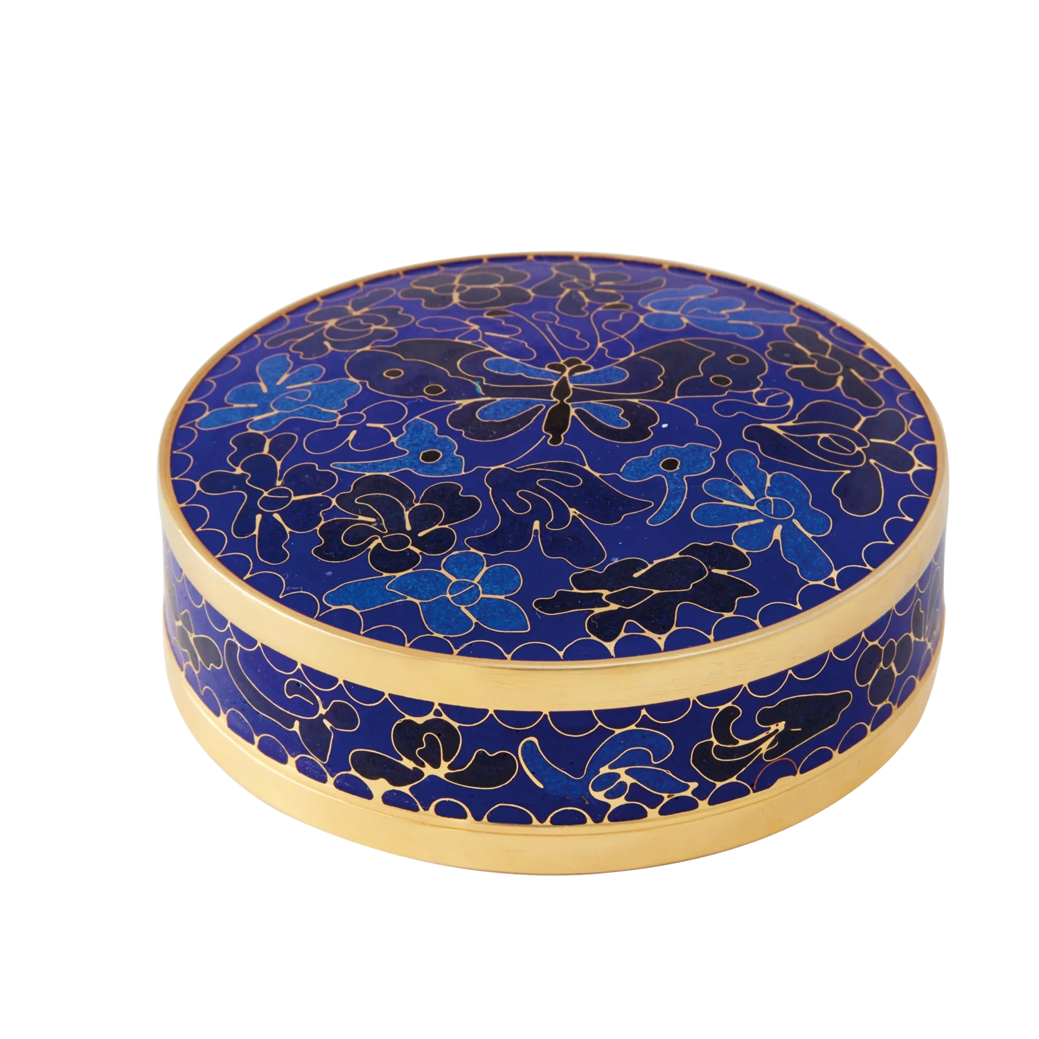 Blue Butterfly Cloisonne Miniature