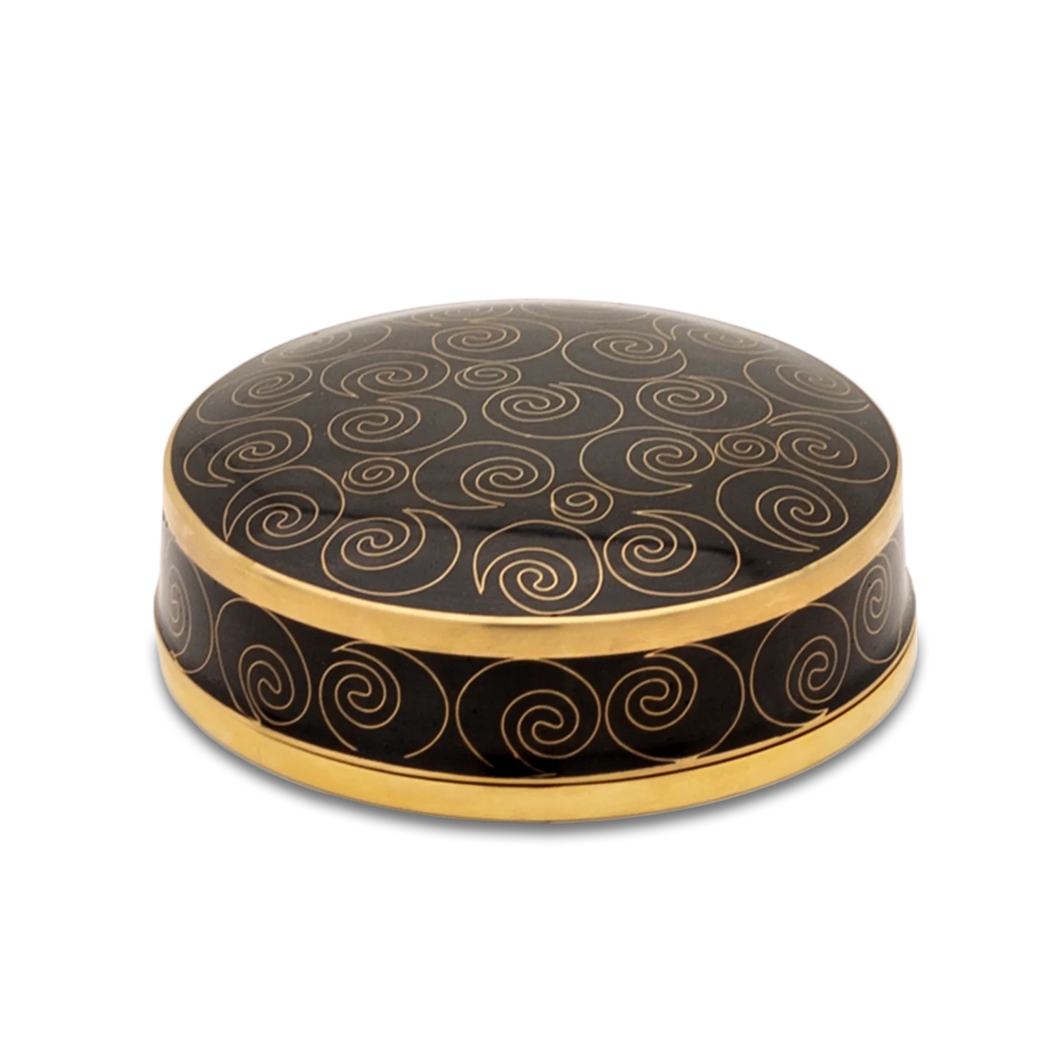 Midnight Swirl Cloisonne Miniature