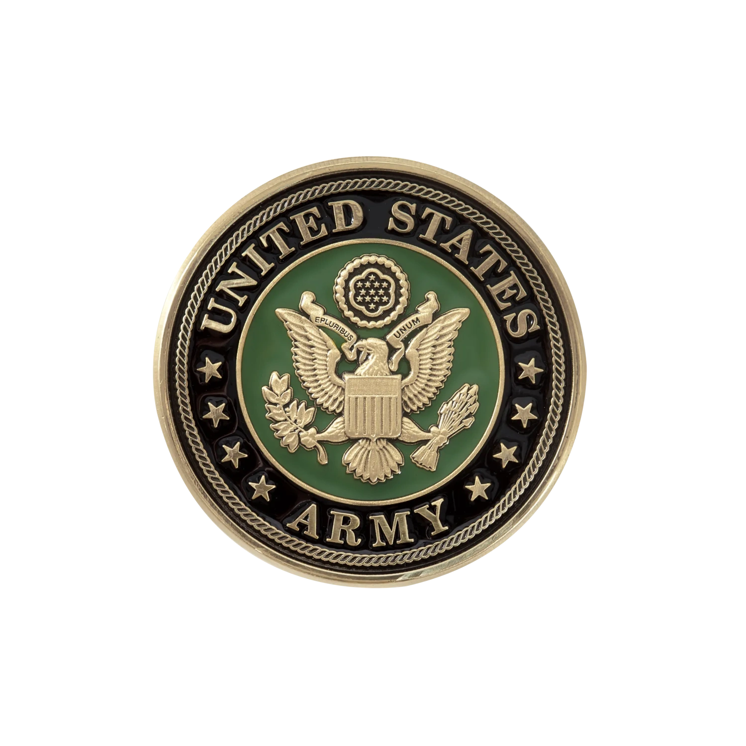 LifeStories Keepsake Medallion with color - Army