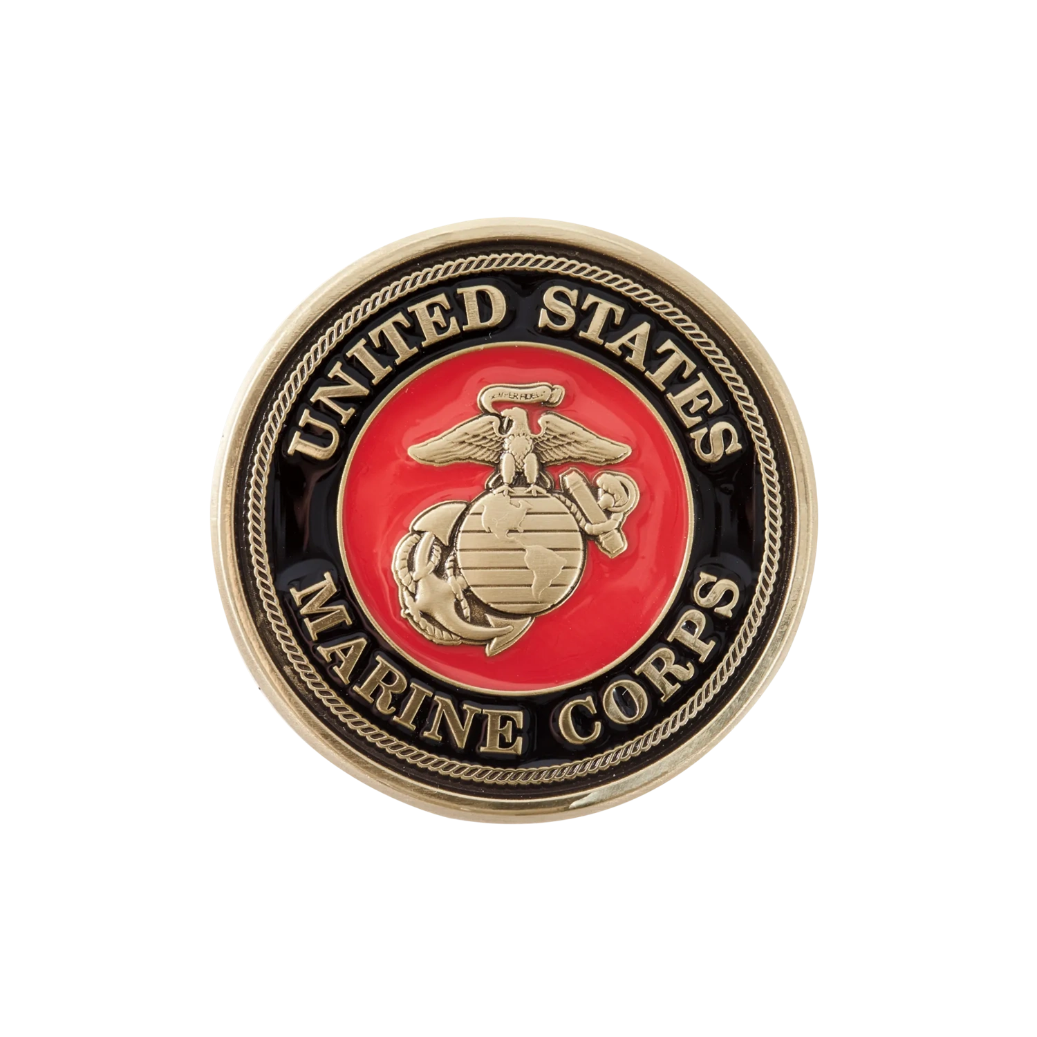 LifeStories Keepsake Medallion with color - Marine Corps