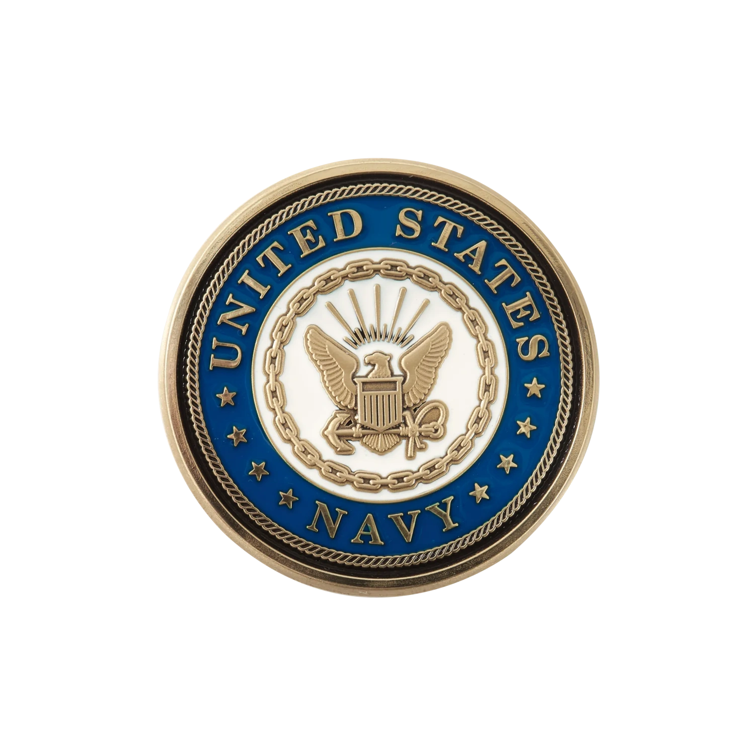 LifeStories Keepsake Medallion with color - Navy