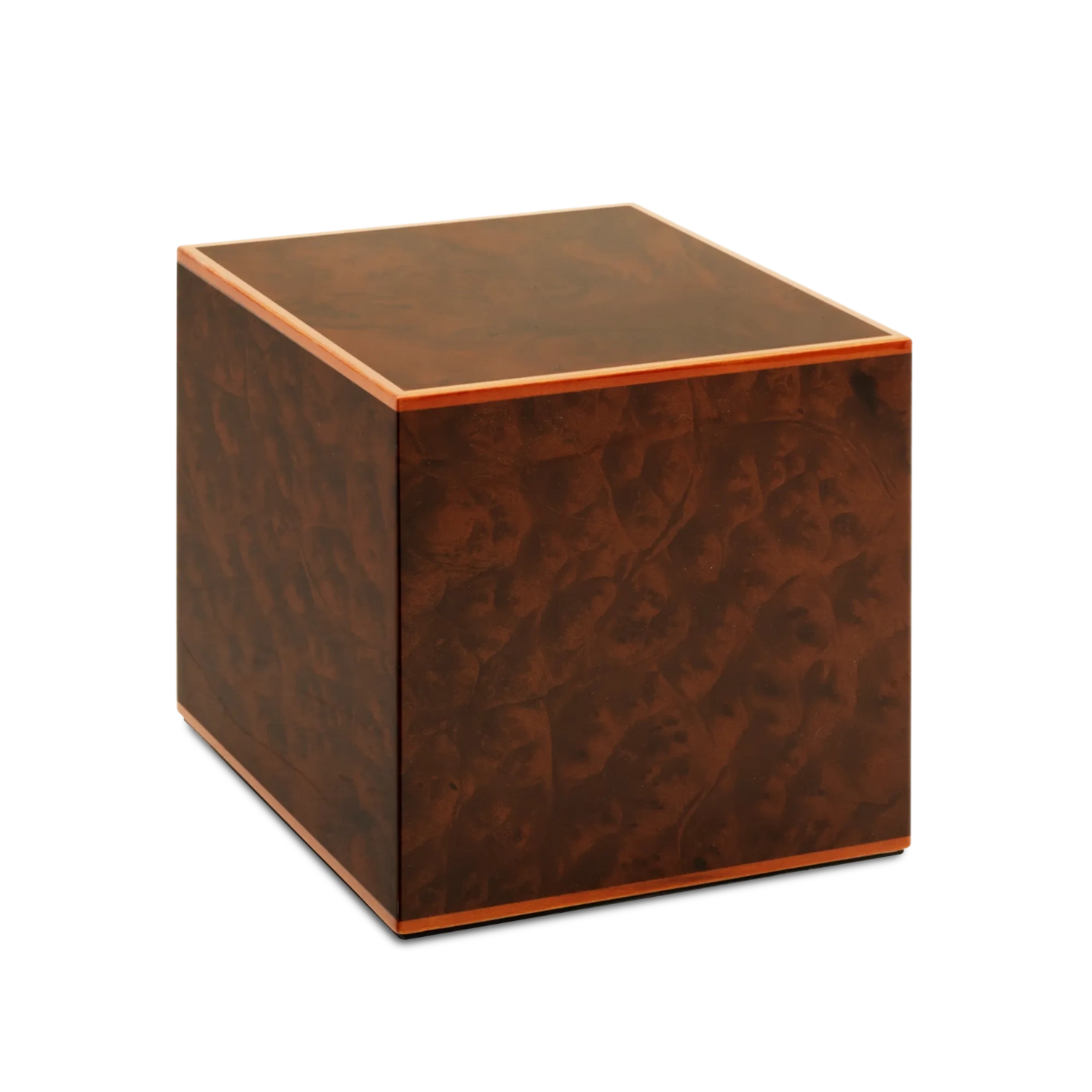 Burlwood Natural Cube