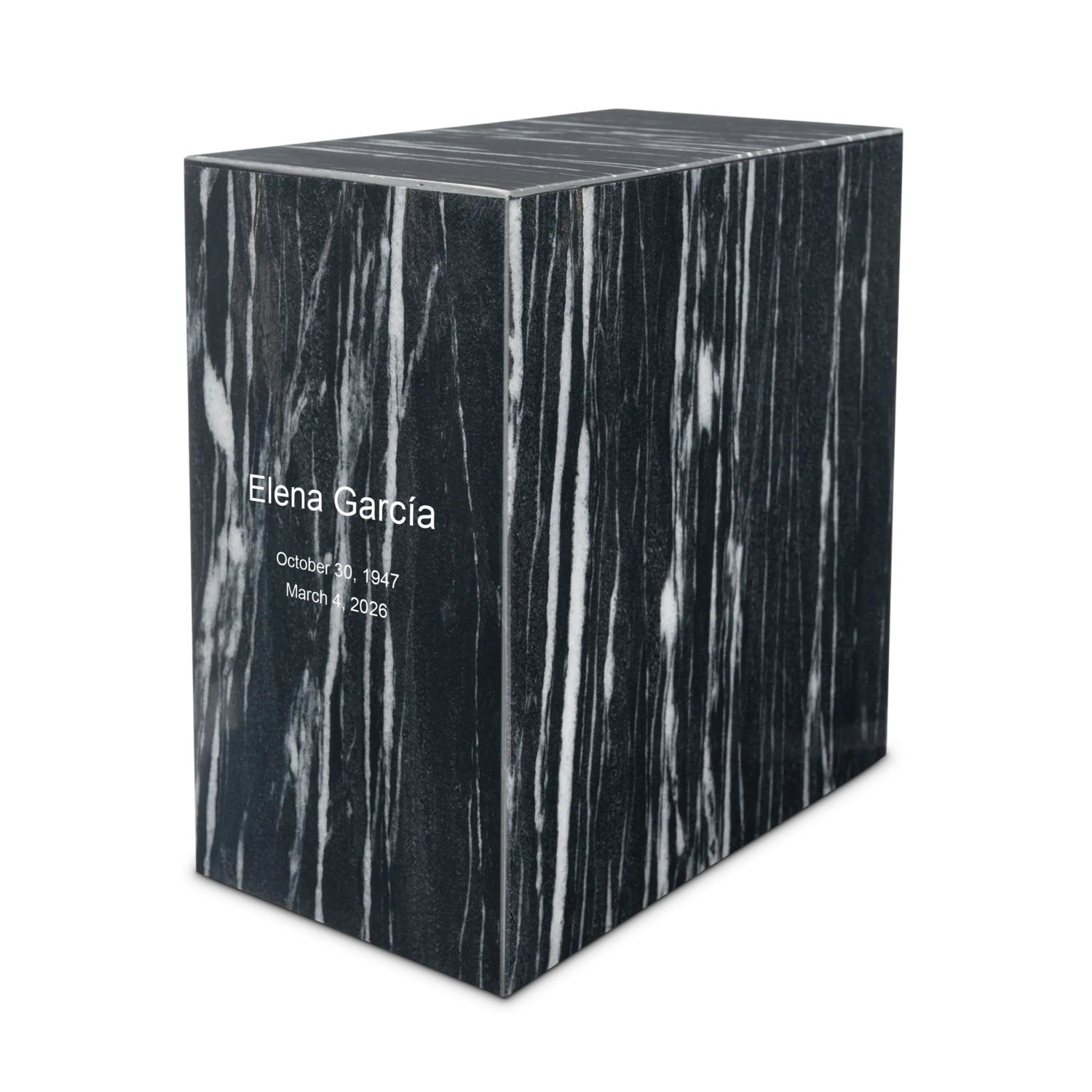 Nero Marquina Niche Urn